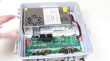 10 RGB Outputs / 30 Channels / Dumb RGB Controller + Power + Enclosure / Ready2Run Assembled