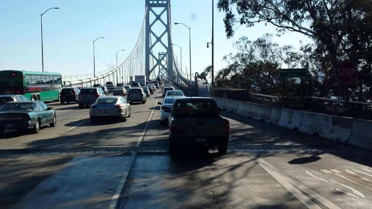 El puente bay bridge en San Francisco