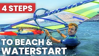 BEACHSTART AND WATERSTART in 4 STEPS | Tutorial