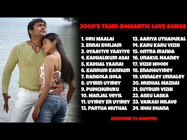 2000s Tamil Super Hit Love Songs | Harris Jayaraj Hits Tamil | Tamil Songs | Tamil Melody Hits class=