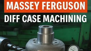Massey Ferguson Tractor Diff Case Finishing On Lathe Machine