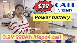 USD39/pc for CATL 228Ah power battery for electric tricycle electric truck
