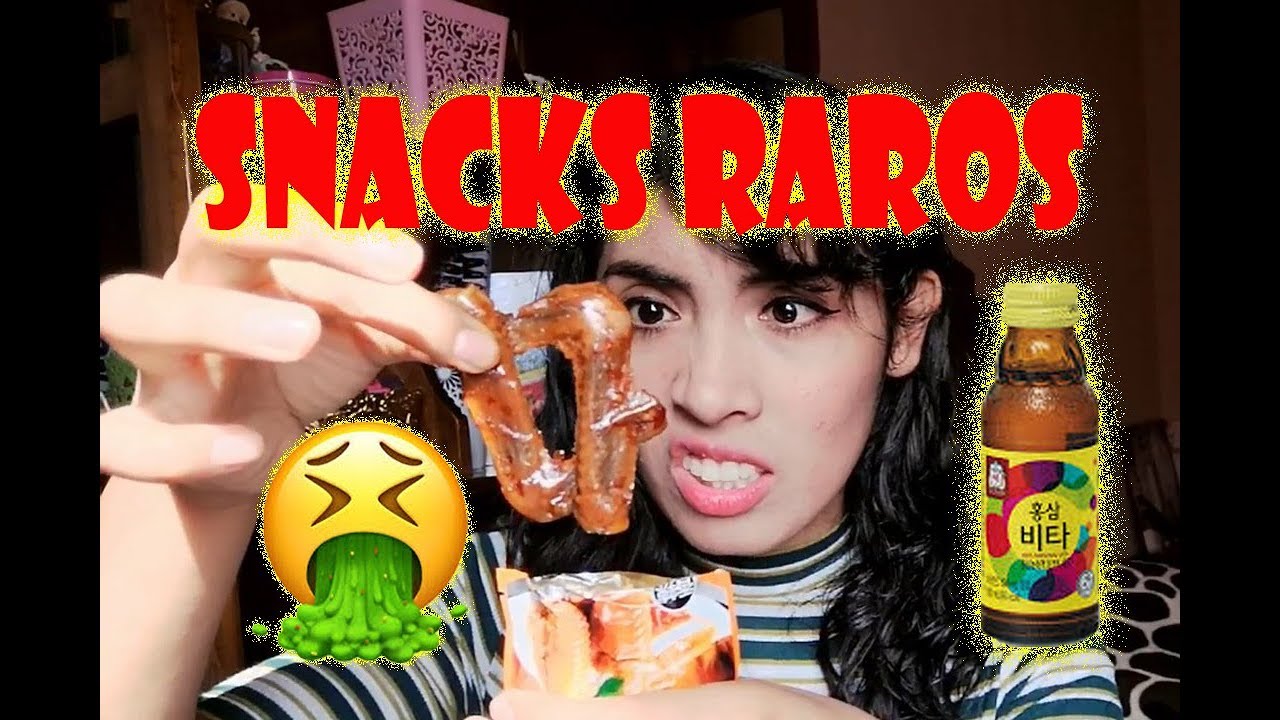 Snacks Raros PROBANDO SNACKS RAROS DE ASIA - QUE HARÁ BRENDA? - YouTube