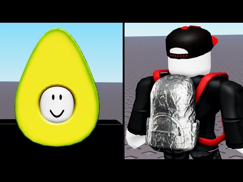 Consigue Cabeza De Aguacate Y Mochila Burrito Gratis En Roblox 🥑🌯