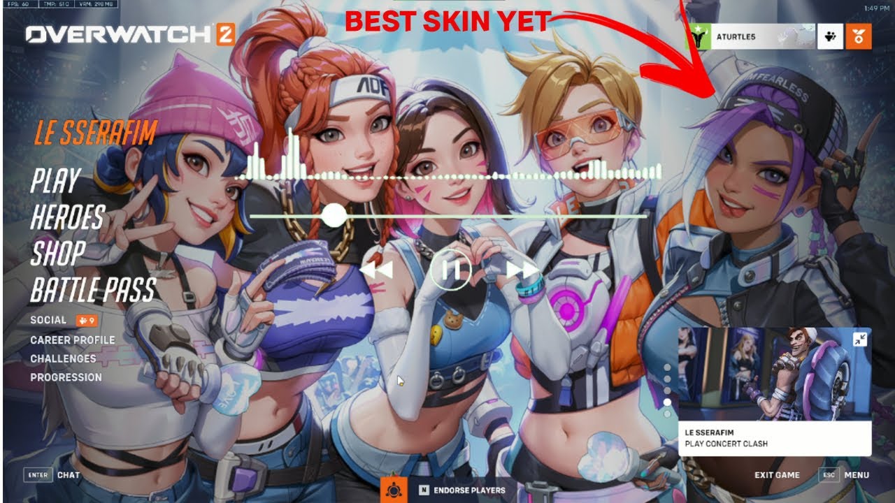 OVERWATCH X LE SSERAFIM | new limited time game mode* | free legendary skin* (AND MORE)