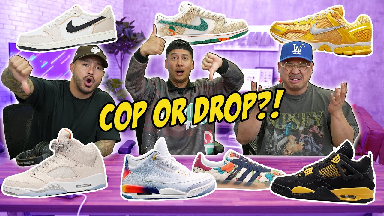 INSANE UPCOMING SNEAKER RELEASES FOR MAY! COP or DROP?!