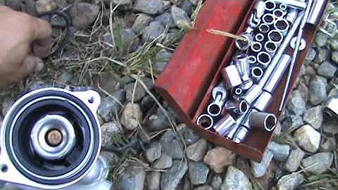 Water pump change on 2004 Saturn Vue