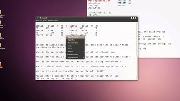 ESTEST eXist-db Backup/Migrate Tutorial