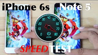 Iphone 6S Vs Galaxy Note 5 Speed Test