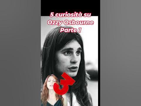 curiosità ozzy osbourne