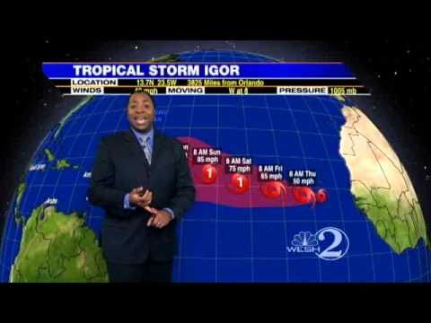 Tropical Storm Igor Forms In Atlantic