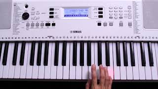 Yamaha EZ-300 Song playback & lesson