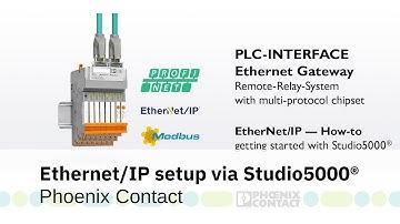 PLC INTERFACE Ethernet Gateway: How to get started via Ethernet/IP using Studio5000® (EN)