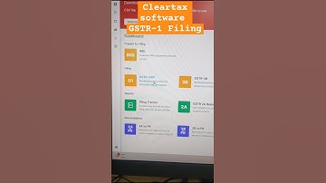 gstr1 kaise fill kare | Clear Tax Software Say GST Return 1 Filing | GSTR-1 Filing