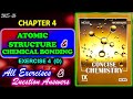 Atomic Structure and Bonding | Exercise 4D | Class 9 Chemistry |All Answers | 2025-26