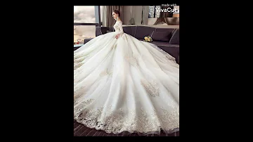 اضخم فساتين زفاف بالعالم كتير حلويين Biggest Wedding Dresses 