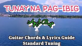 TUNAY NA PAG-IBIG |April Boys |Kumpas ng Balintataw Band Cover Guitar Chords Lyrics Guide Play-Along