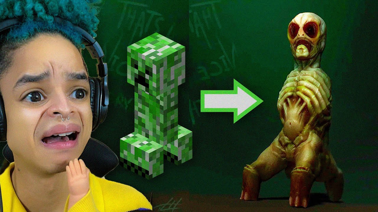 MOBS DO MINECRAFT NA VIDA REAL! (que medo!) 