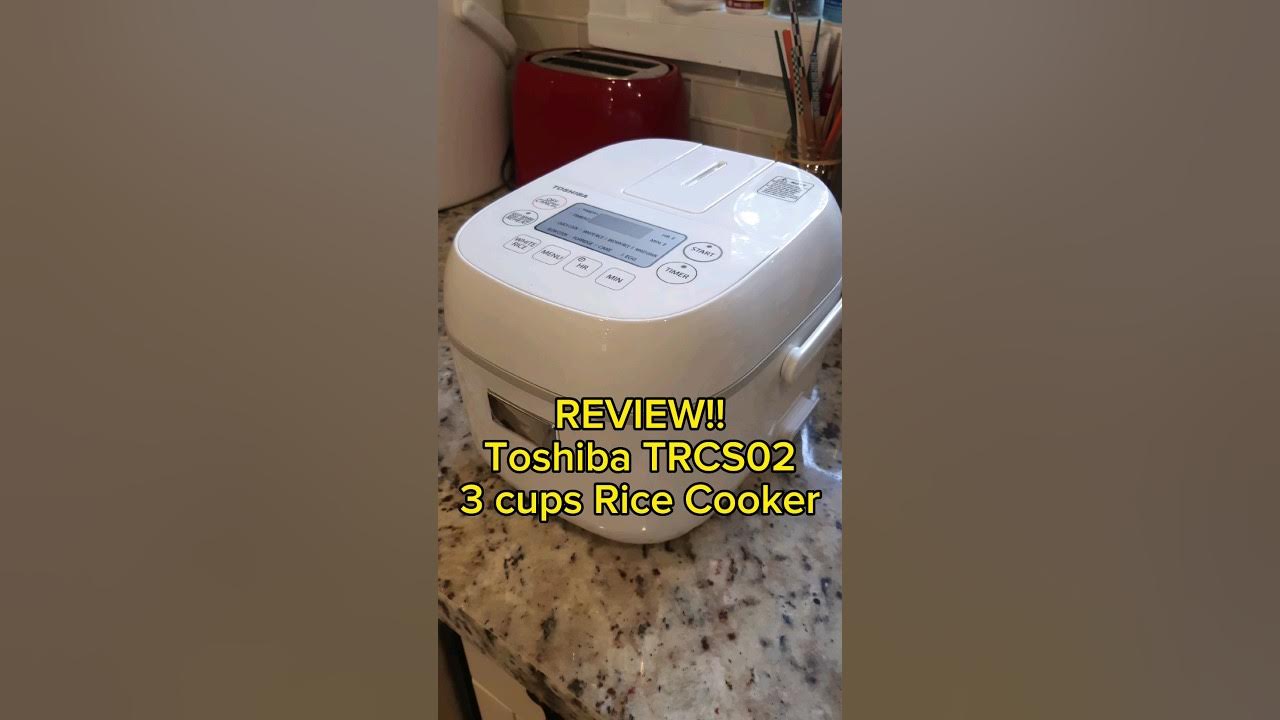 REVIEW!! Toshiba TRCS02 Mini Rice Cooker 
