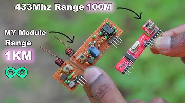 Hoe maak je een langeafstandszender en -ontvanger voor DATA (Arduino)