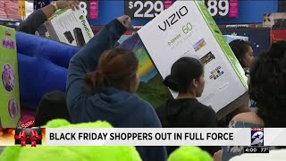 Black Friday shoppers out in full force