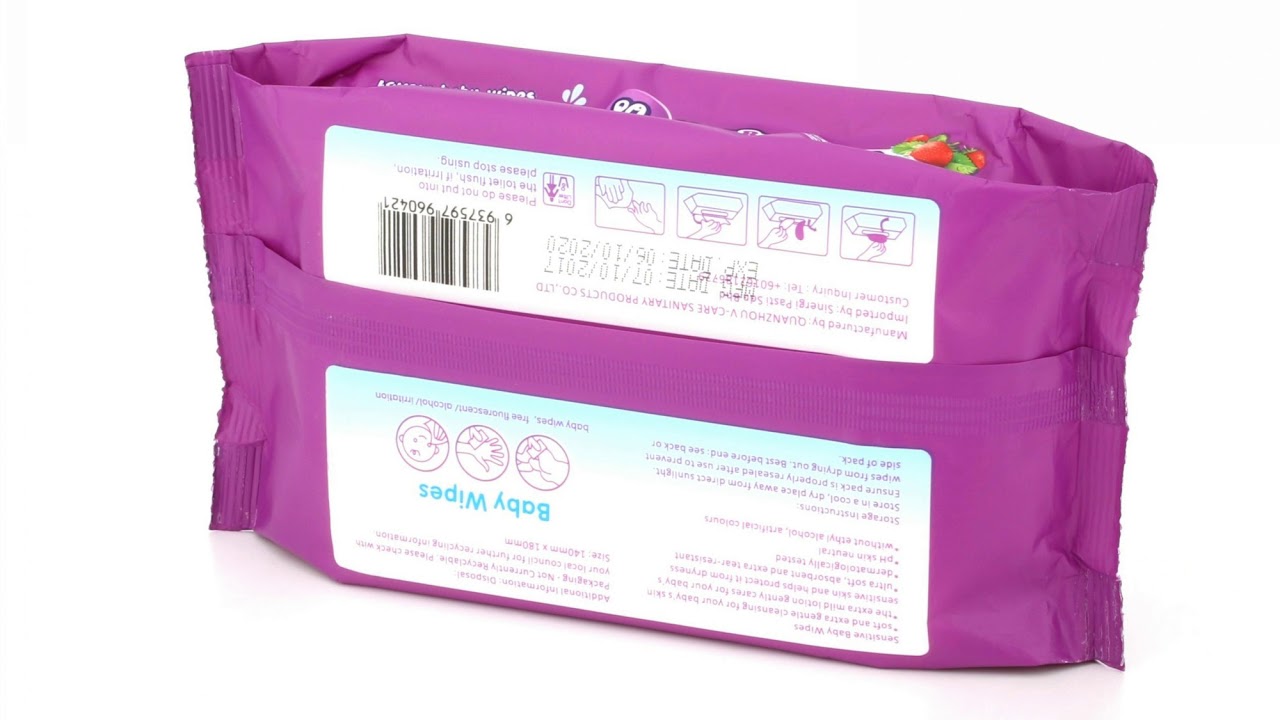 dried out baby wipes