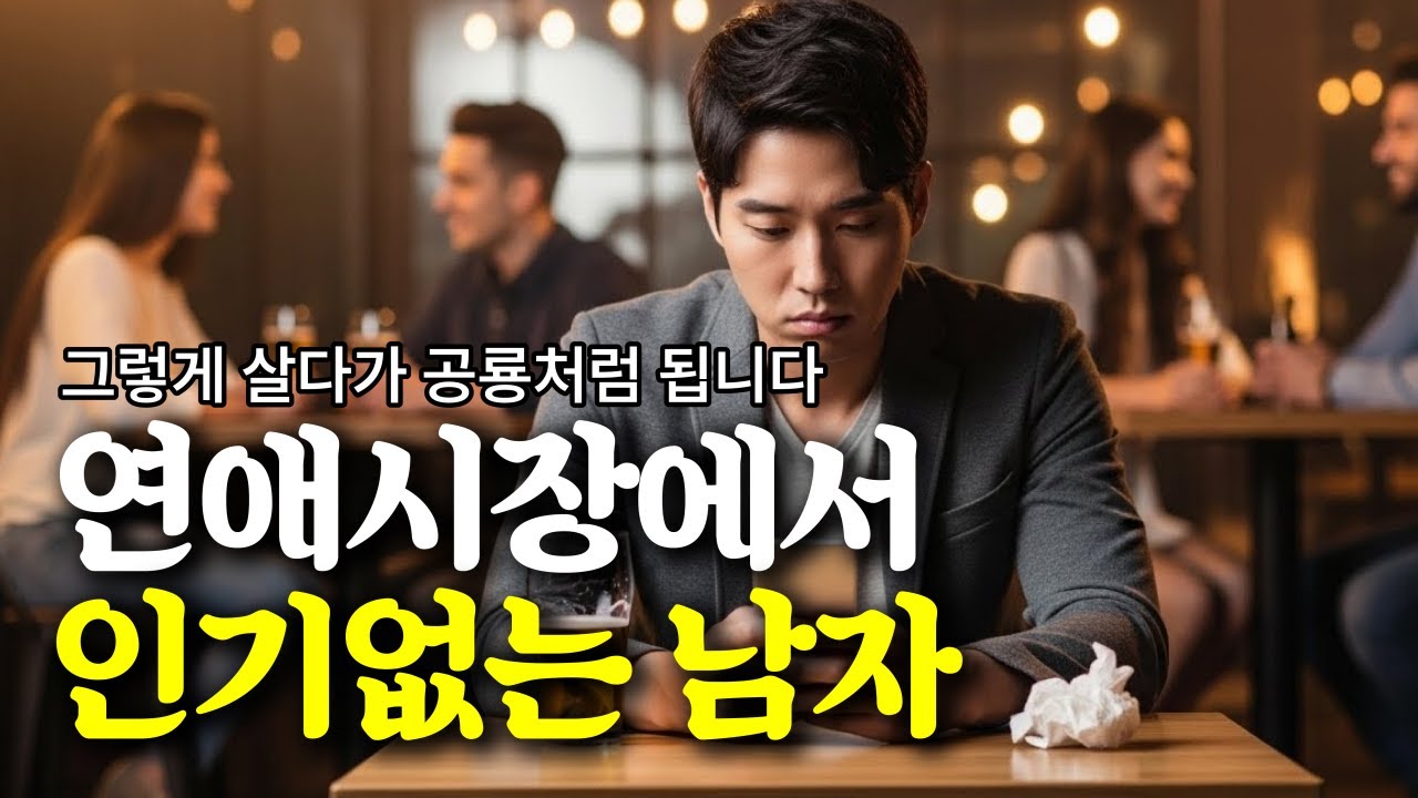 연애 시장에서 착한 남자들은 종말할겁니다... (그냥 틀어 놓고 들으세요)