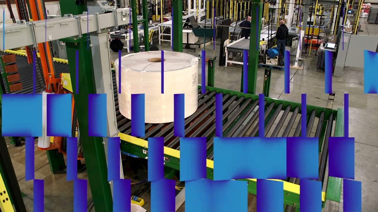 Kaufman SXPA 20 85 Overhead Rotary Arm Stretch Wrapper