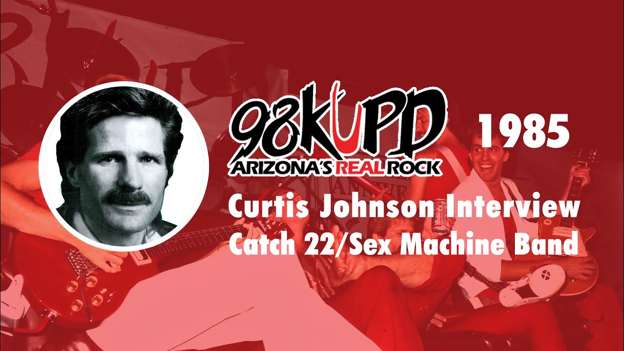 KUPD Interview with Catch 22/Sex Machine Band Circa 1985 - YouTube