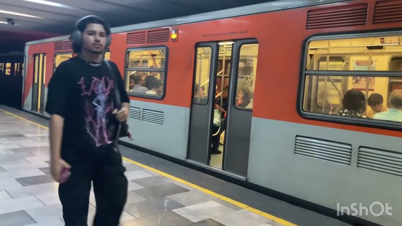 Mega recopilación de trenes de la línea 2 del Metro de la CDMX