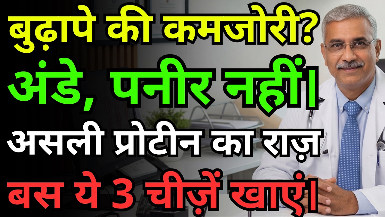 सावधान! गलत प्रोटीन खा रहे हैं आप। अमेरिकी डॉक्टर वाले ये 3 प्रोटीन हैं लंबी उम्र का असली राज।