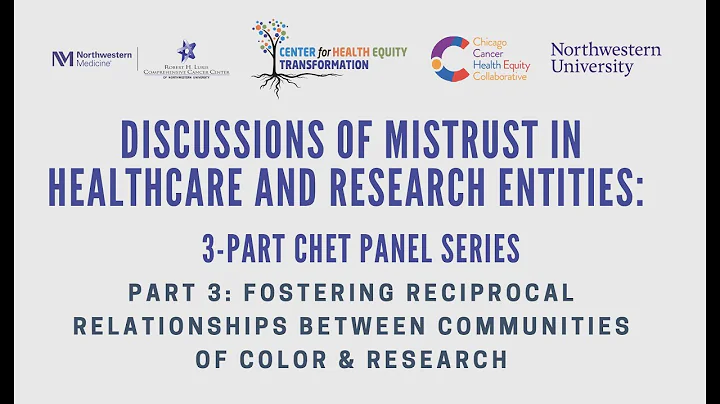 Part 3 -Mistrust: Fostering Reciprocal Relationships Between Communities of Color & Research