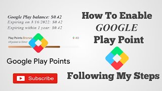 কিভাবে Google play points চালু করবেন।How to Enable Google play points Any Google account.T A T TUBE screenshot 4