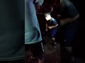 Mis amigos bailando en el campamento