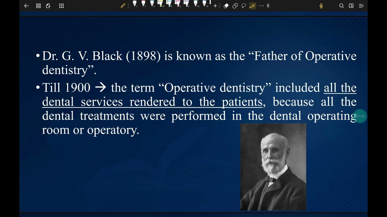 Conservative dentistry lecture 1 (AMSU) 