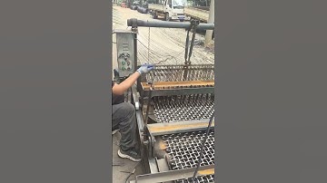 Mastering Wire Mesh Production! 🛠️🔩 #shorts