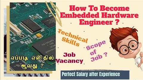 How to Become EMBEDDED ENGINEER in TAMIL 2025 | EMBEDDED HARDWARE ENGINEER Career in Tamil