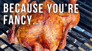 Smoked cornish hens on the Traeger Pellet Grill