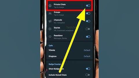 How to enable private chat in telegram | Hide Chat On Telegram #shorts