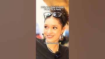 POV: You Take Introvert Friend To A Party 🫣