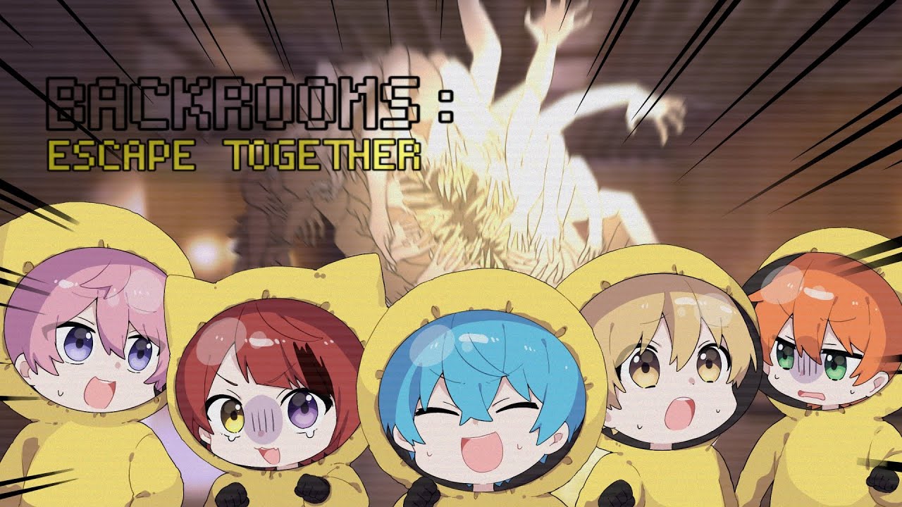 【すとぷり】海外で今話題すぎる部屋「バックルーム」が怖いのに面白いんだがWWW ころん 莉犬 ジェル るぅと さとみ