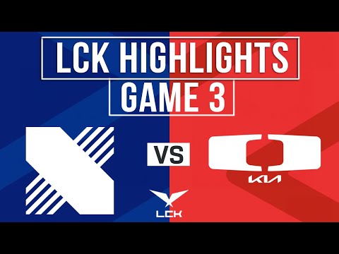 DRX vs DK Highlights Game 3 | LCK 2025 | DRX vs Dplus KIA