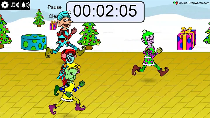 5 minute elf race timer