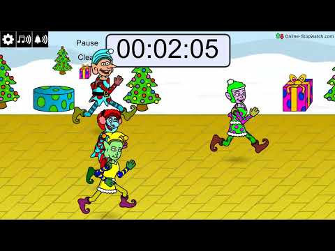 5 minute elf race timer