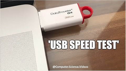 How to CHECK the Speed of Your USB Flash Drive | New