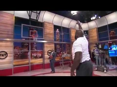 Inside The NBA - Shaq Shoots Free Throws with Deflated Ball Sack #ThrowBack