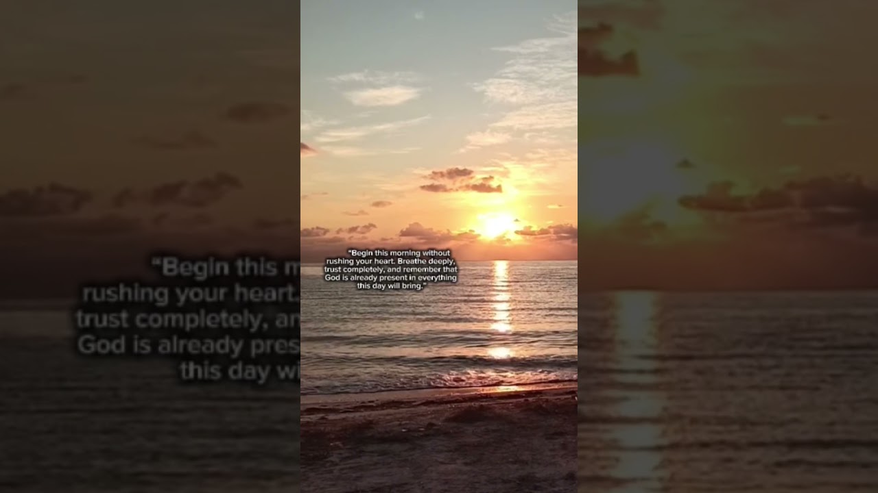 This Morning Message Will Calm Your Heart#morningpeace #faithoverfear #christianmotivation #shorts