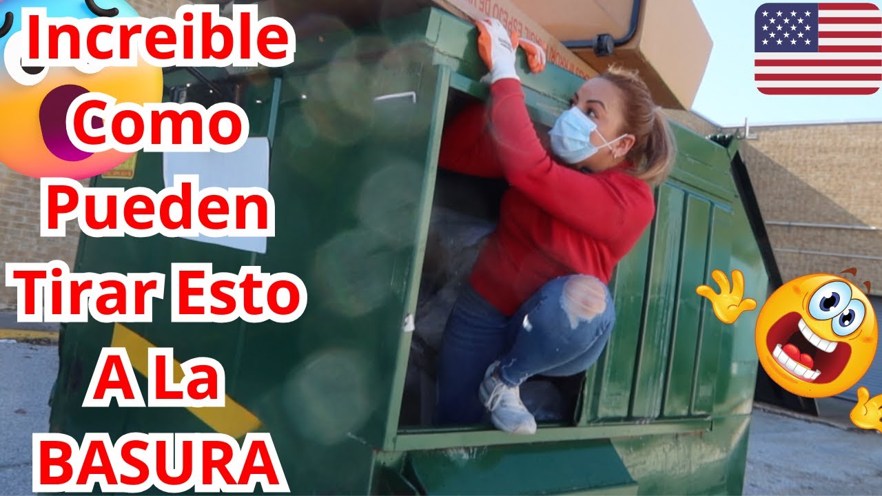 Increible Como Pueden Tirar Estas Cosas a La BASURA😱😳🇺🇸