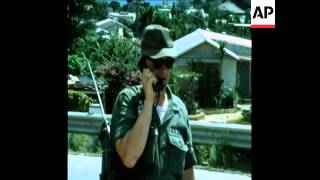 SYND 16-07-71 THE US REMOVES POISON SHELLS FROM OKINAWA ISLAND