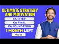 Ultimate Tips & Motivation Sept'25 | One Month left |CA Foundation | CA Inter| CA Final| CA Shubham